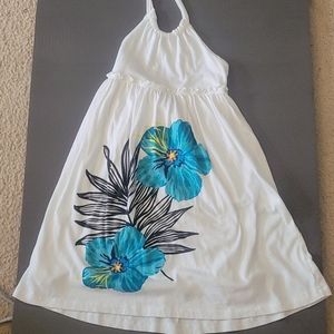 Cute Like New Girls White Halter Dress